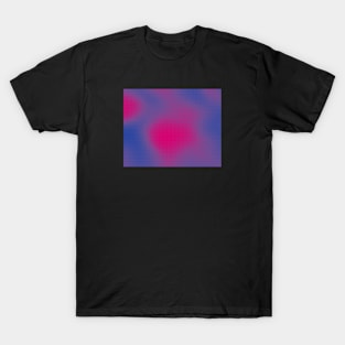 Bi Pride Foggy Textured Glass T-Shirt